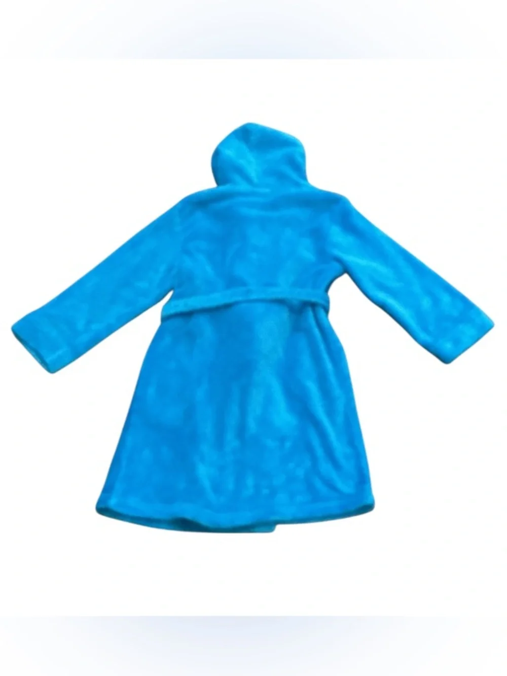 Authentic M&M's World Kids Hooded Character Bathrobe blue M & M sz 5/6
